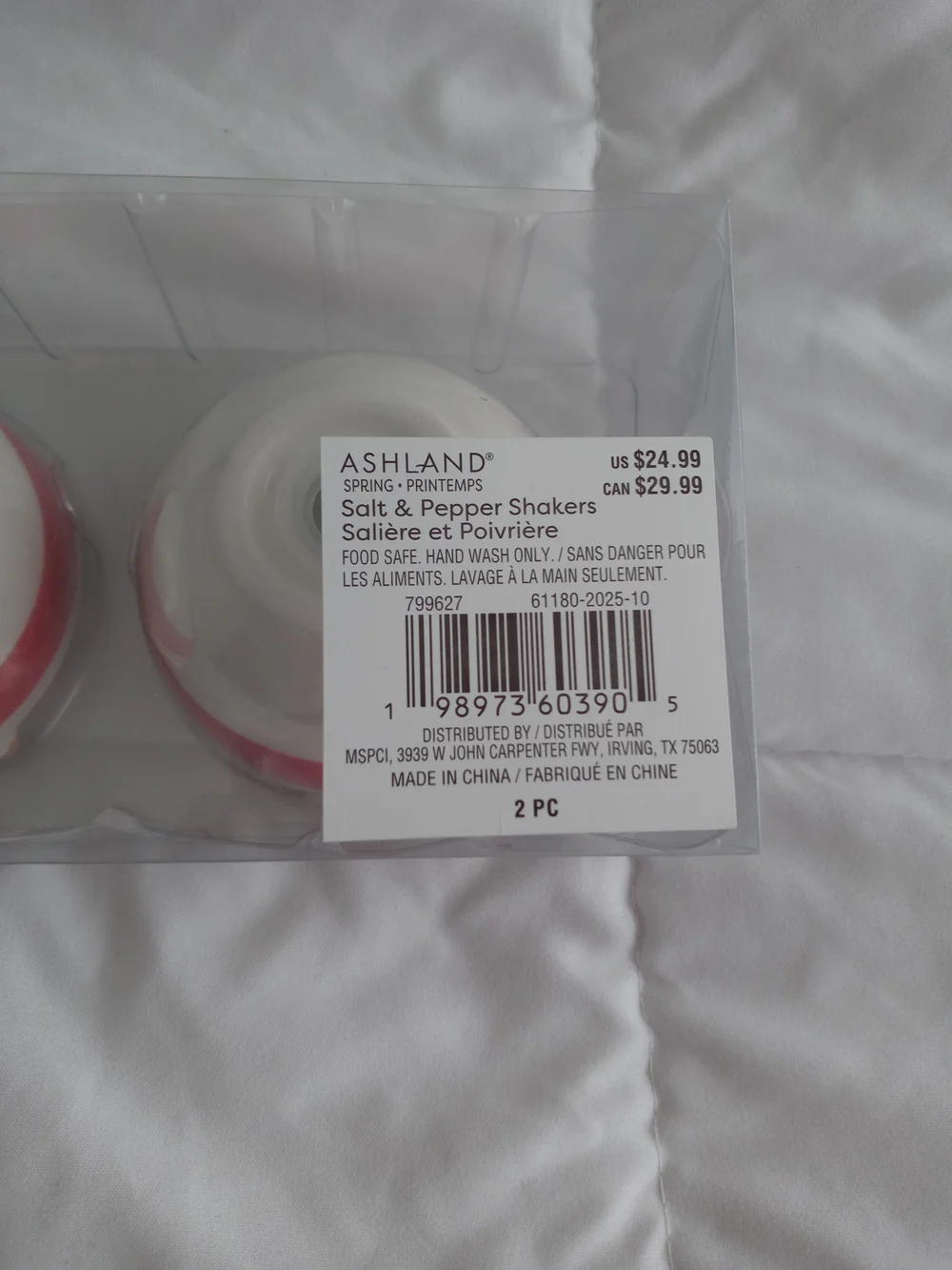 Ashland Ramen Salt & Pepper Shakers